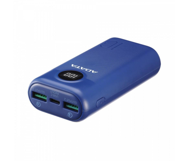ADATA Power Bank P10000QCD 10000mAh granatowy - 1055693 - zdjęcie 4
